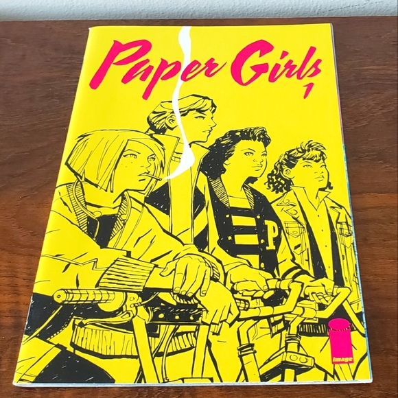 Brian K. Vaughan Paper Girls #1 1st Printing Imagine Comic Book - Picture 1 of 5